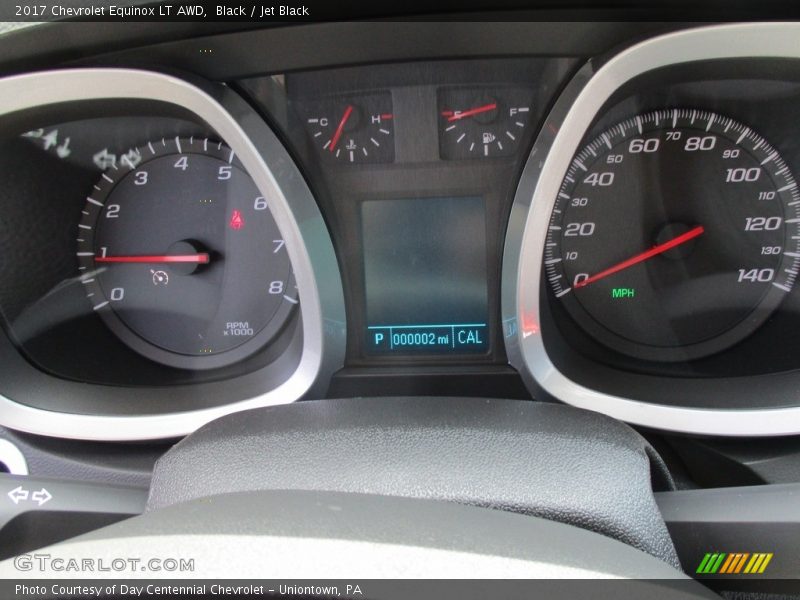 Black / Jet Black 2017 Chevrolet Equinox LT AWD