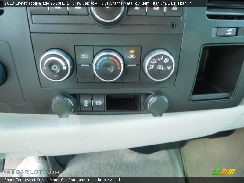 Blue Granite Metallic / Light Titanium/Dark Titanium 2013 Chevrolet Silverado 2500HD LT Crew Cab 4x4