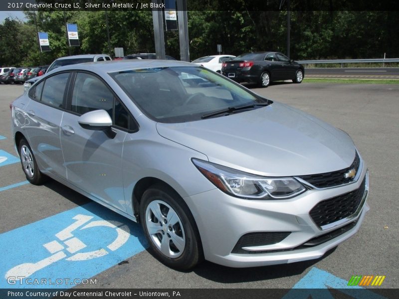 Silver Ice Metallic / Jet Black 2017 Chevrolet Cruze LS