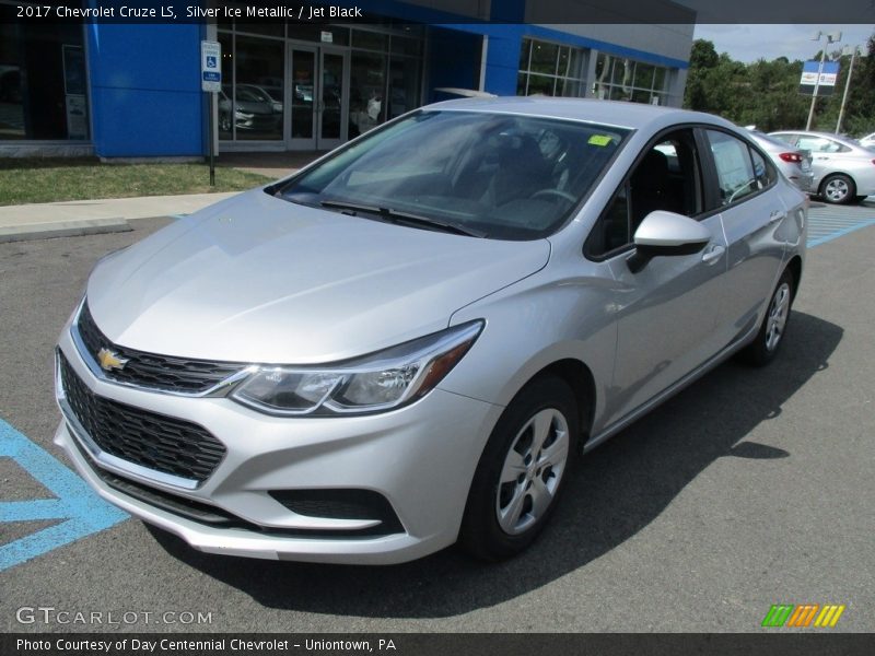Silver Ice Metallic / Jet Black 2017 Chevrolet Cruze LS