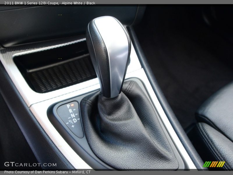 Alpine White / Black 2011 BMW 1 Series 128i Coupe