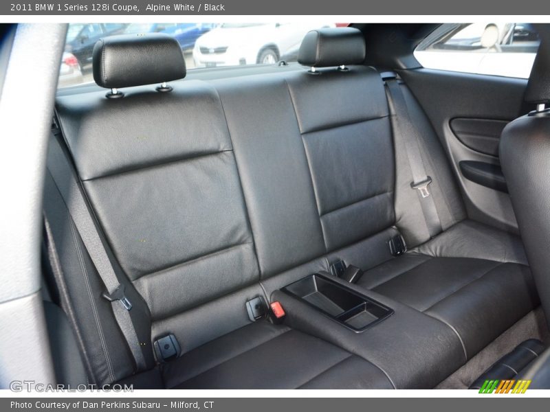Alpine White / Black 2011 BMW 1 Series 128i Coupe