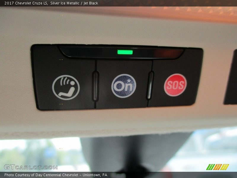Silver Ice Metallic / Jet Black 2017 Chevrolet Cruze LS