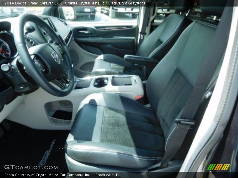 Granite Crystal Metallic / Black/Light Graystone 2014 Dodge Grand Caravan SXT