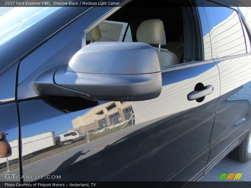 Shadow Black / Medium Light Camel 2017 Ford Explorer FWD