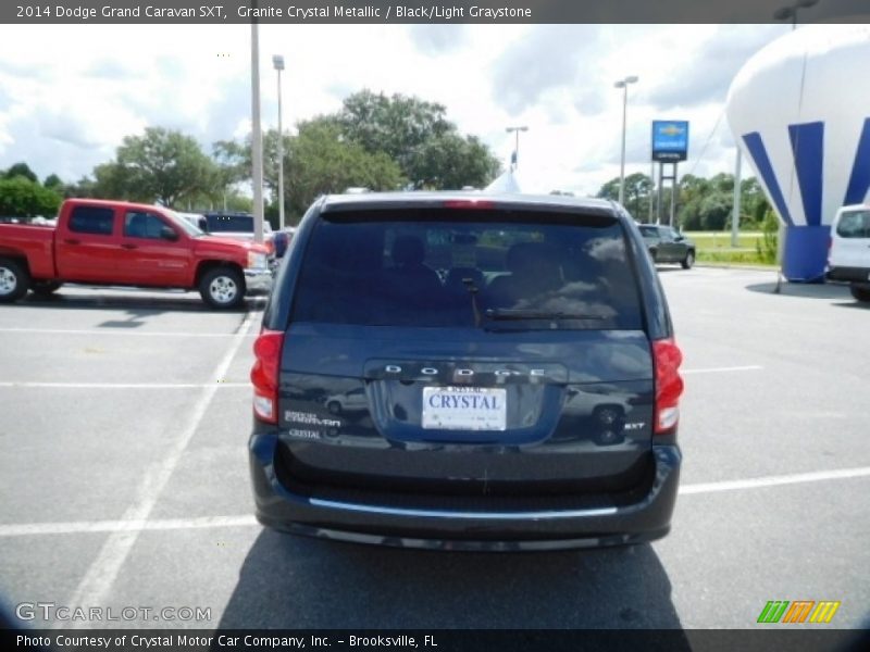 Granite Crystal Metallic / Black/Light Graystone 2014 Dodge Grand Caravan SXT