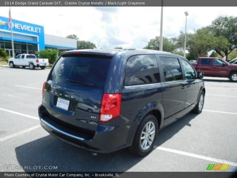 Granite Crystal Metallic / Black/Light Graystone 2014 Dodge Grand Caravan SXT