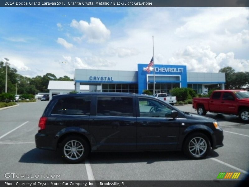Granite Crystal Metallic / Black/Light Graystone 2014 Dodge Grand Caravan SXT