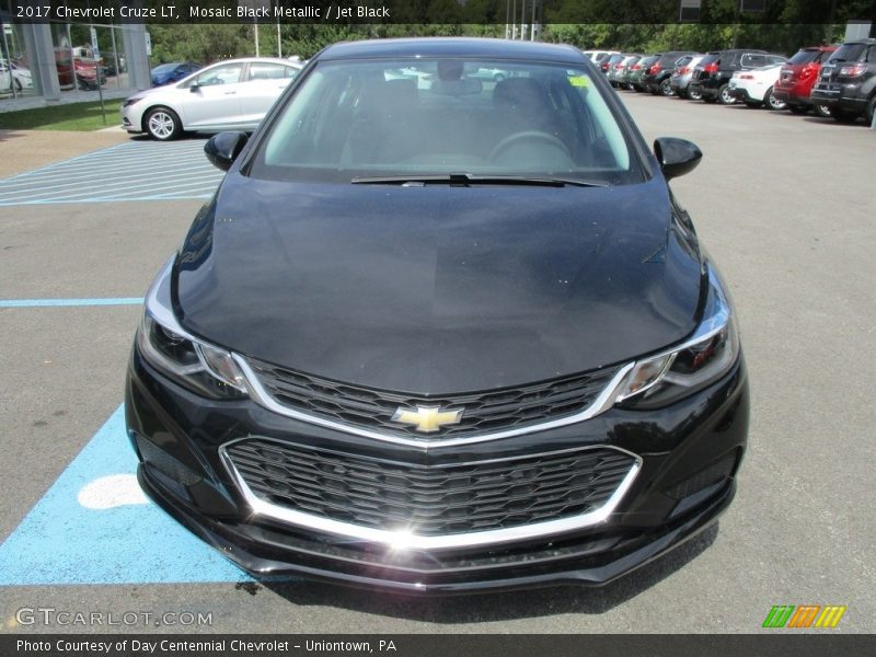 Mosaic Black Metallic / Jet Black 2017 Chevrolet Cruze LT