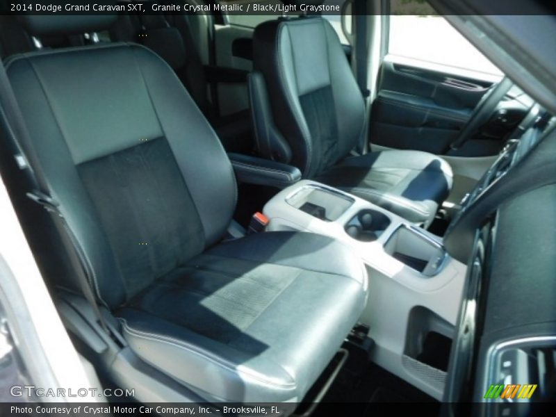Granite Crystal Metallic / Black/Light Graystone 2014 Dodge Grand Caravan SXT