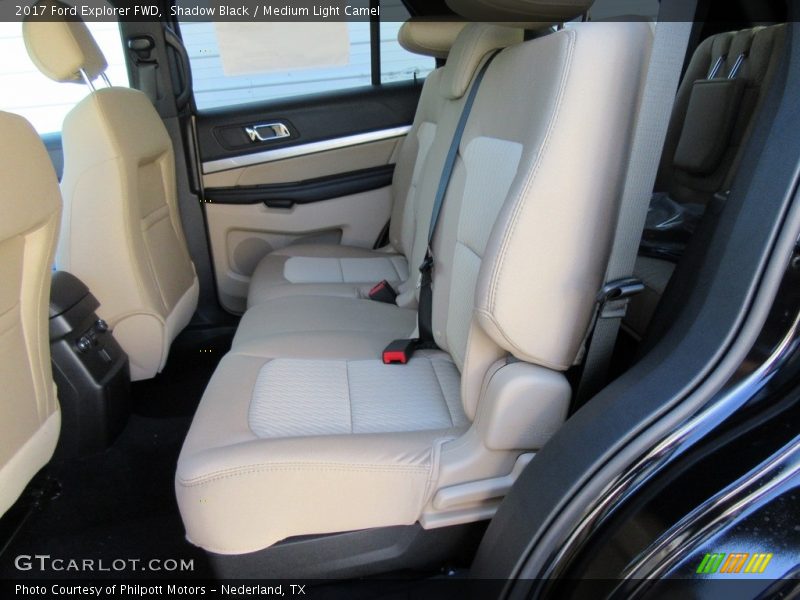 Shadow Black / Medium Light Camel 2017 Ford Explorer FWD