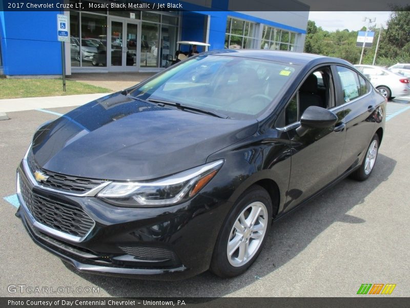 Mosaic Black Metallic / Jet Black 2017 Chevrolet Cruze LT