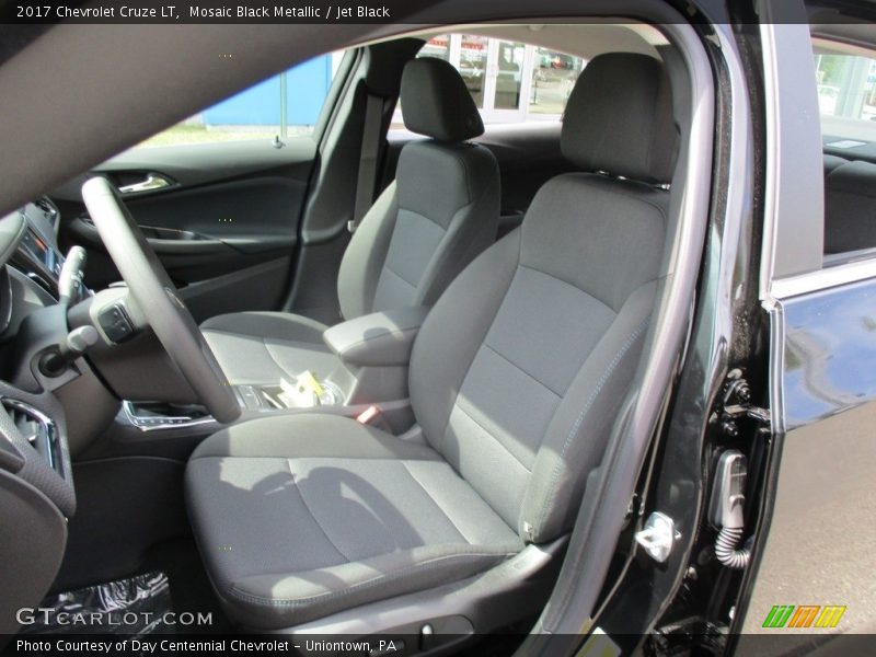 Mosaic Black Metallic / Jet Black 2017 Chevrolet Cruze LT