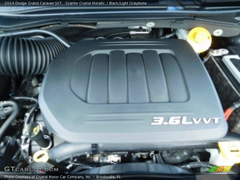 Granite Crystal Metallic / Black/Light Graystone 2014 Dodge Grand Caravan SXT