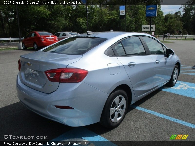 Arctic Blue Metallic / Jet Black 2017 Chevrolet Cruze LS