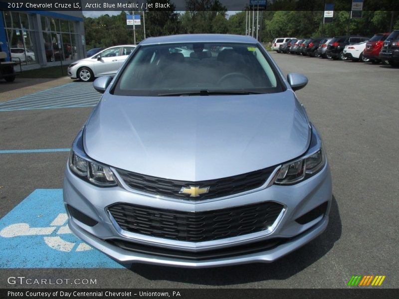 Arctic Blue Metallic / Jet Black 2017 Chevrolet Cruze LS