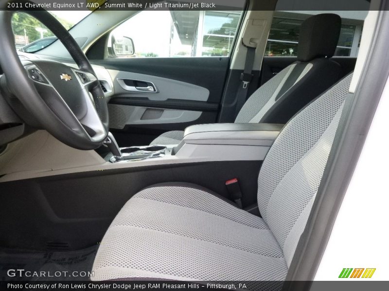 Summit White / Light Titanium/Jet Black 2011 Chevrolet Equinox LT AWD
