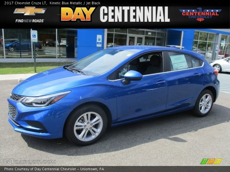 Kinetic Blue Metallic / Jet Black 2017 Chevrolet Cruze LT