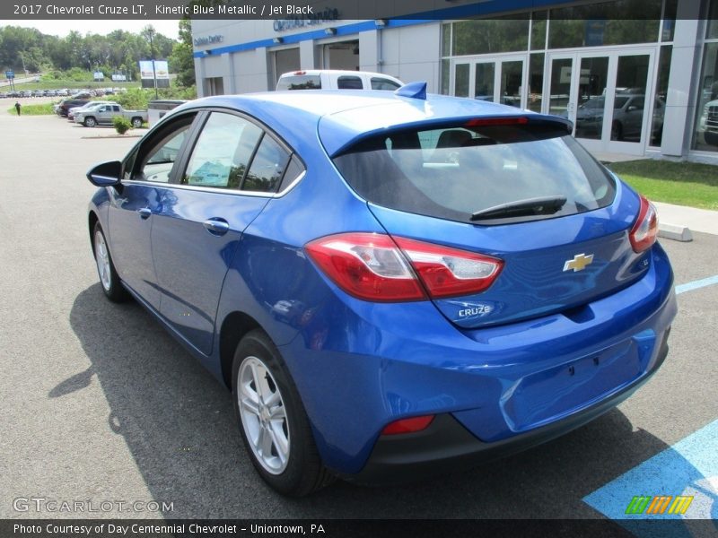 Kinetic Blue Metallic / Jet Black 2017 Chevrolet Cruze LT