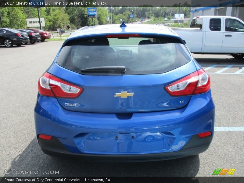 Kinetic Blue Metallic / Jet Black 2017 Chevrolet Cruze LT