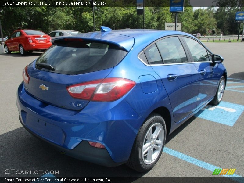 Kinetic Blue Metallic / Jet Black 2017 Chevrolet Cruze LT