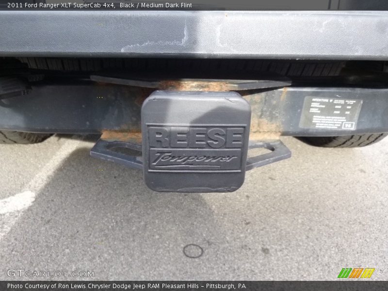 Black / Medium Dark Flint 2011 Ford Ranger XLT SuperCab 4x4