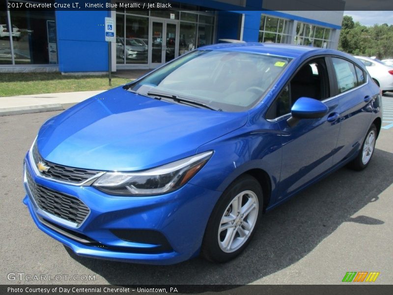 Kinetic Blue Metallic / Jet Black 2017 Chevrolet Cruze LT