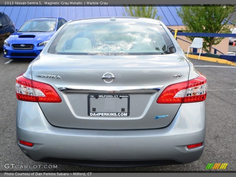 Magnetic Gray Metallic / Marble Gray 2013 Nissan Sentra S