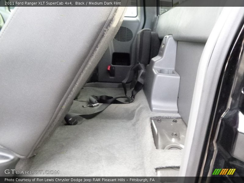 Black / Medium Dark Flint 2011 Ford Ranger XLT SuperCab 4x4