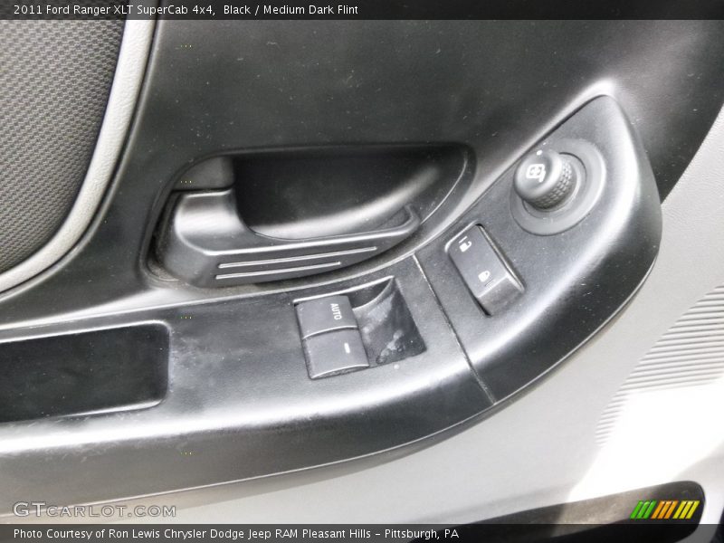 Black / Medium Dark Flint 2011 Ford Ranger XLT SuperCab 4x4