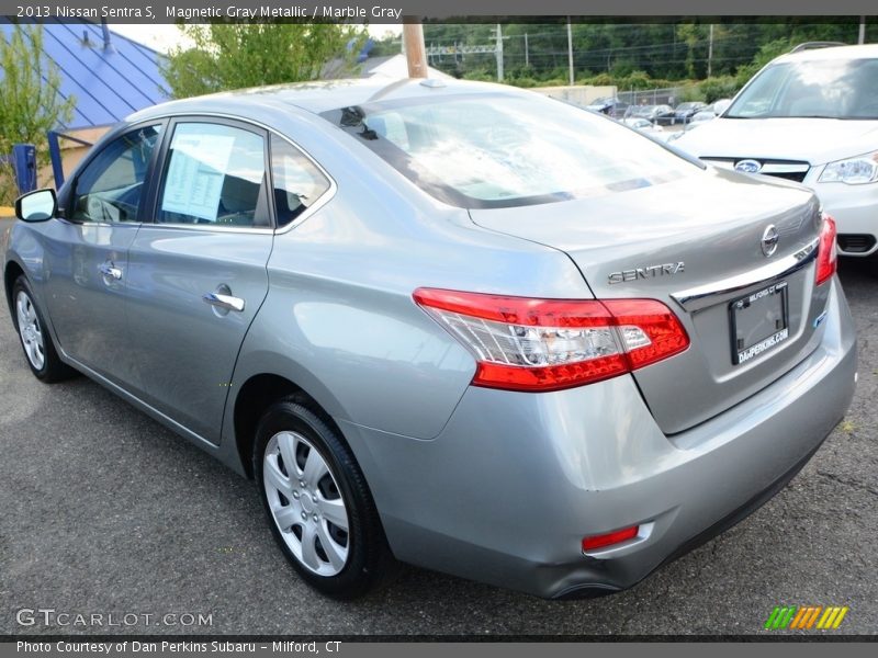 Magnetic Gray Metallic / Marble Gray 2013 Nissan Sentra S