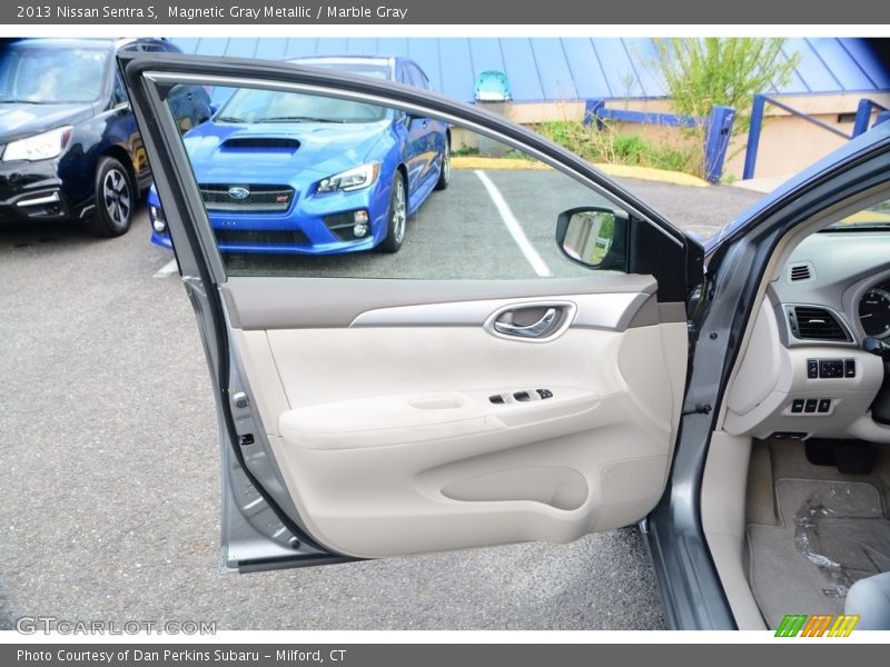 Magnetic Gray Metallic / Marble Gray 2013 Nissan Sentra S