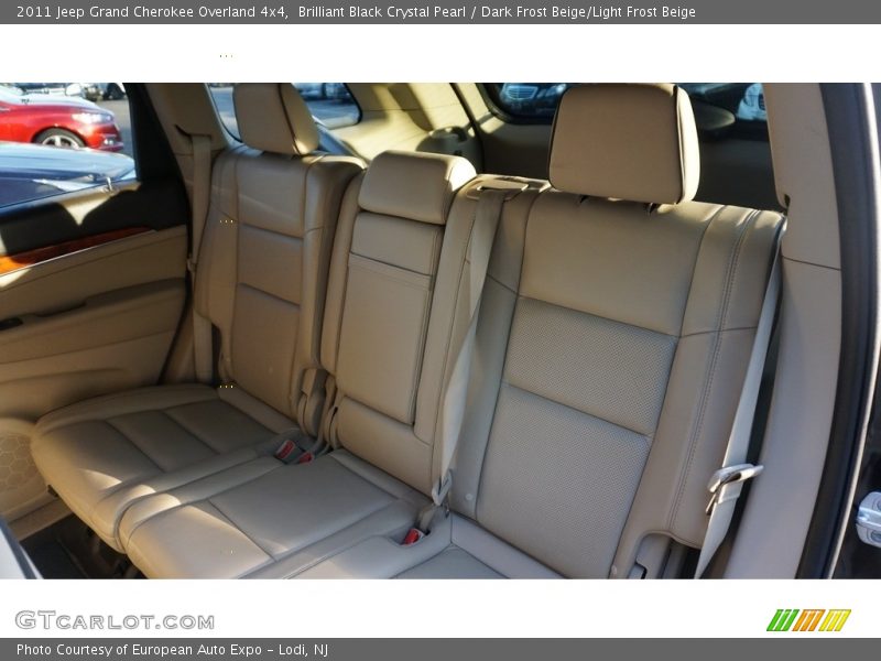 Brilliant Black Crystal Pearl / Dark Frost Beige/Light Frost Beige 2011 Jeep Grand Cherokee Overland 4x4