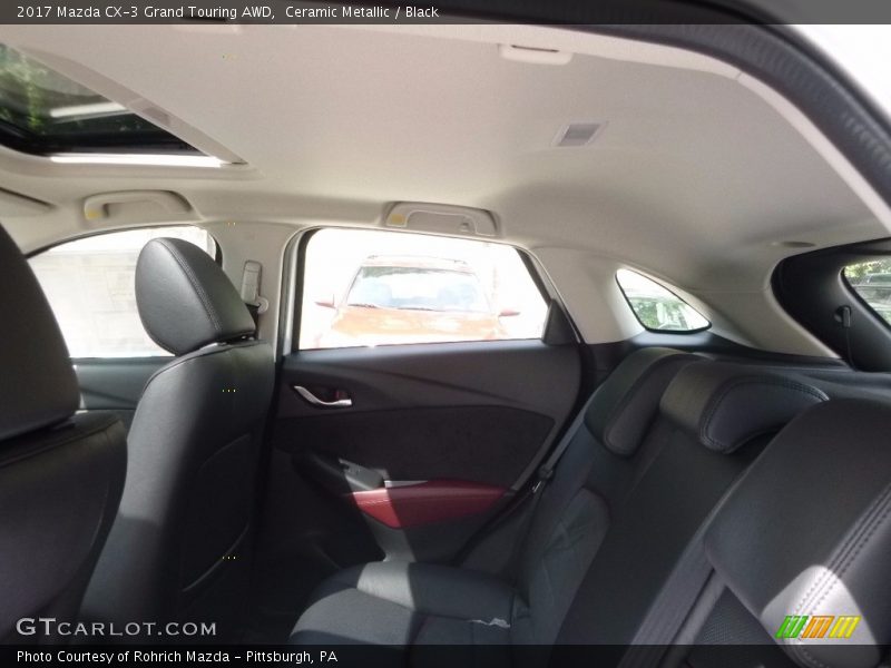 Ceramic Metallic / Black 2017 Mazda CX-3 Grand Touring AWD