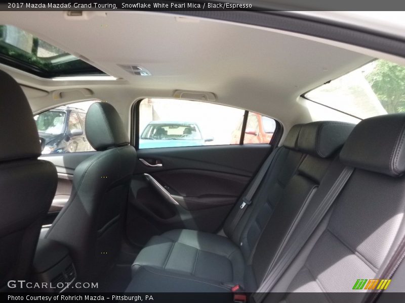 Rear Seat of 2017 Mazda6 Grand Touring