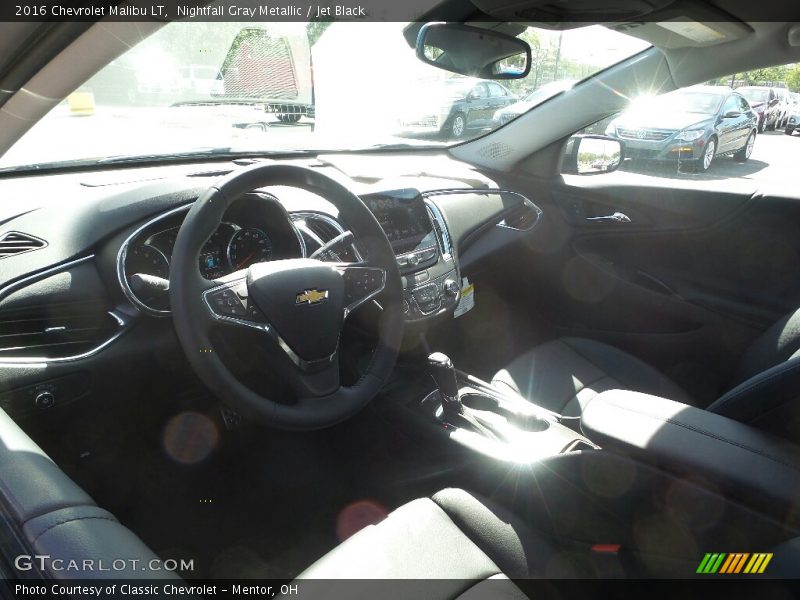 Nightfall Gray Metallic / Jet Black 2016 Chevrolet Malibu LT