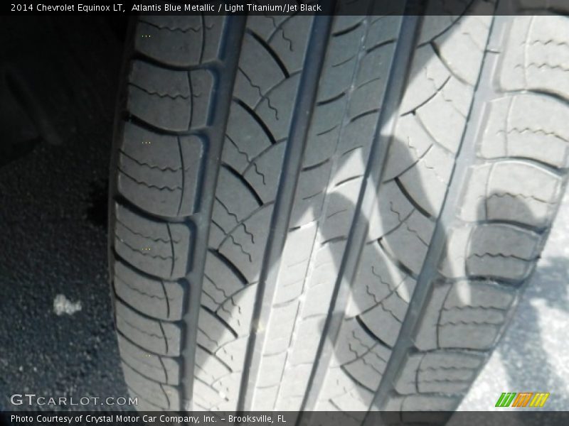Atlantis Blue Metallic / Light Titanium/Jet Black 2014 Chevrolet Equinox LT