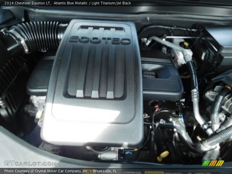 Atlantis Blue Metallic / Light Titanium/Jet Black 2014 Chevrolet Equinox LT