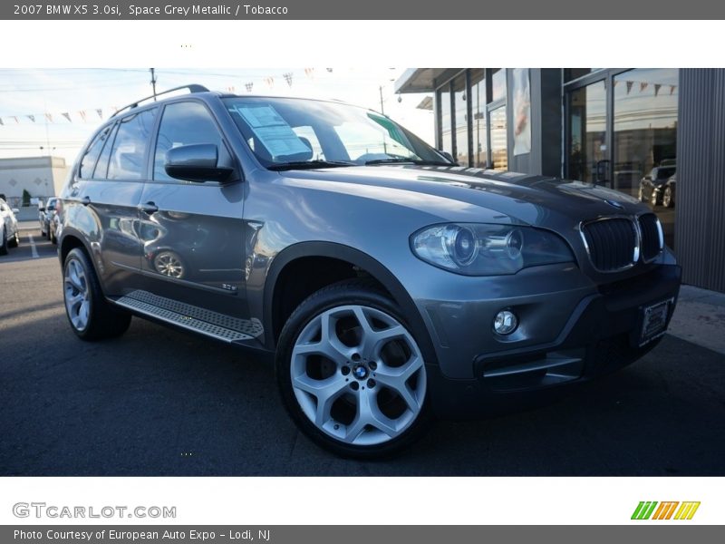 Space Grey Metallic / Tobacco 2007 BMW X5 3.0si