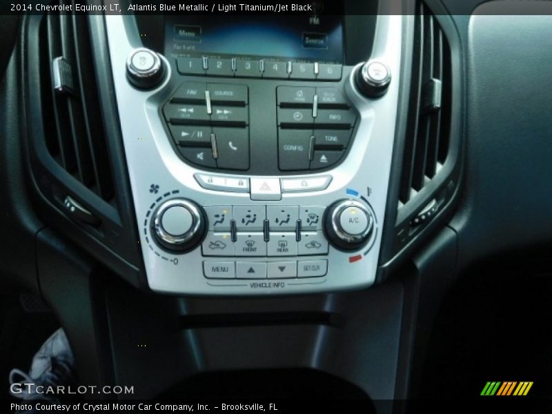 Atlantis Blue Metallic / Light Titanium/Jet Black 2014 Chevrolet Equinox LT