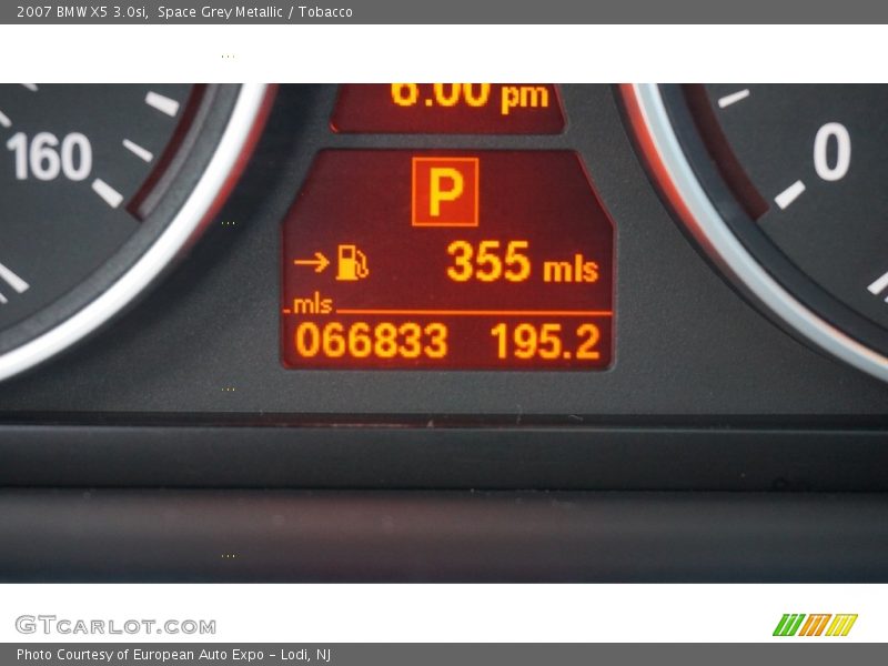 Space Grey Metallic / Tobacco 2007 BMW X5 3.0si