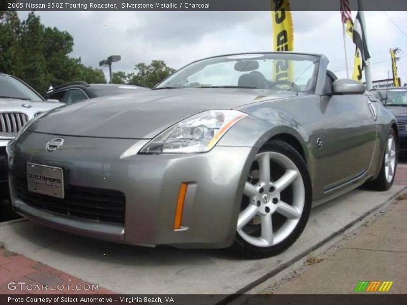 Silverstone Metallic / Charcoal 2005 Nissan 350Z Touring Roadster