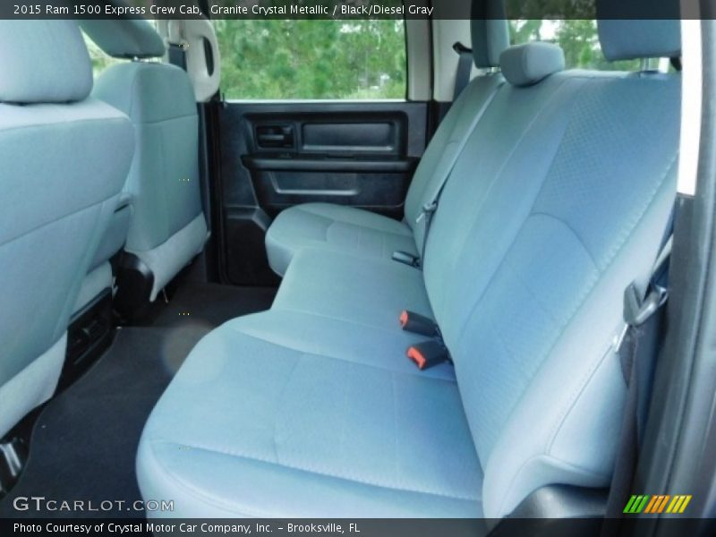 Granite Crystal Metallic / Black/Diesel Gray 2015 Ram 1500 Express Crew Cab