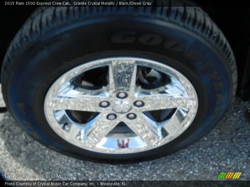 Granite Crystal Metallic / Black/Diesel Gray 2015 Ram 1500 Express Crew Cab