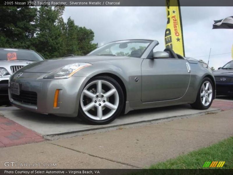 Silverstone Metallic / Charcoal 2005 Nissan 350Z Touring Roadster