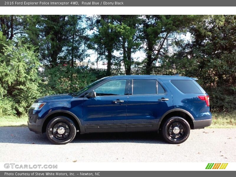 Royal Blue / Ebony Black 2016 Ford Explorer Police Interceptor 4WD