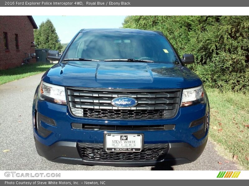 Royal Blue / Ebony Black 2016 Ford Explorer Police Interceptor 4WD