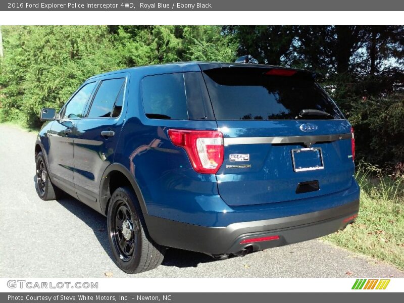 Royal Blue / Ebony Black 2016 Ford Explorer Police Interceptor 4WD