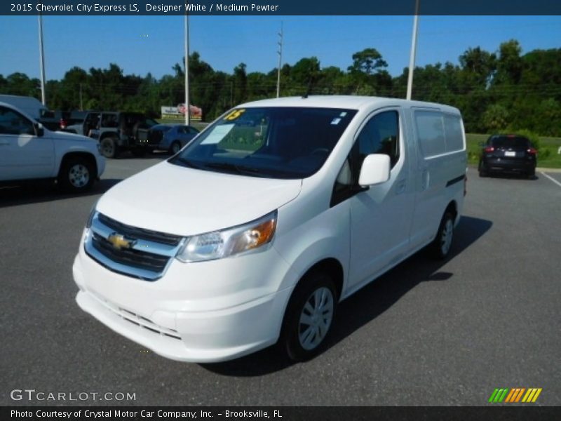 Designer White / Medium Pewter 2015 Chevrolet City Express LS