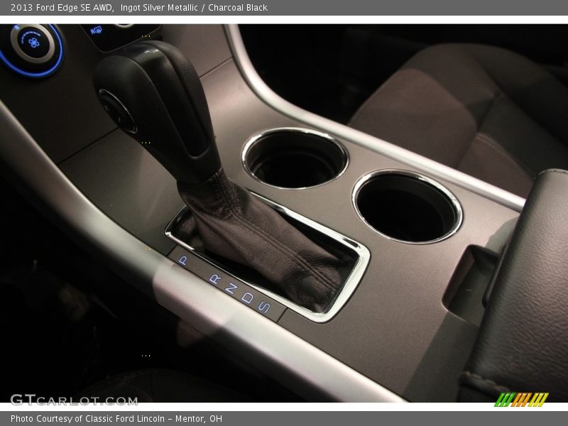 Ingot Silver Metallic / Charcoal Black 2013 Ford Edge SE AWD